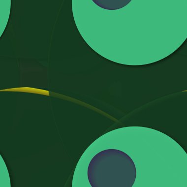 Çok renkli geometrik daire arka plan seamless modeli.