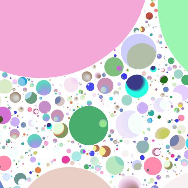 Çok renkli geometrik daire arka plan seamless modeli.