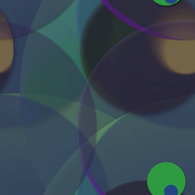 Çok renkli geometrik daire arka plan seamless modeli.