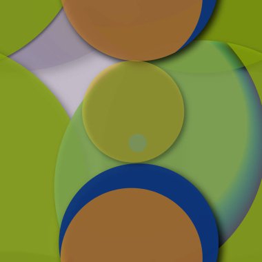 Çok renkli geometrik daire arka plan seamless modeli.