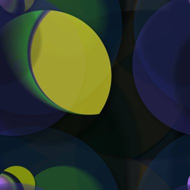 Çok renkli geometrik daire arka plan seamless modeli.