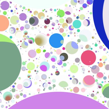 Daire saydam arka plan - eğilim seamless modeli.