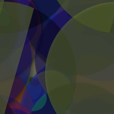 Çok renkli geometrik daire arka plan seamless modeli.