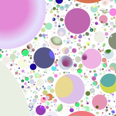 Çok renkli geometrik daire arka plan seamless modeli.