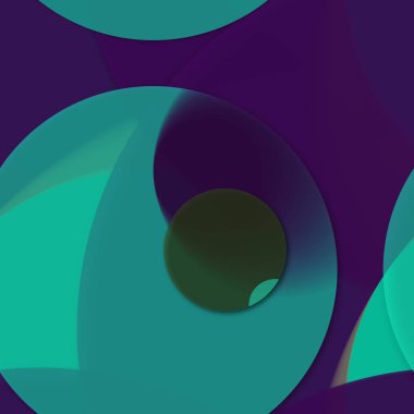 Çok renkli geometrik daire arka plan seamless modeli.