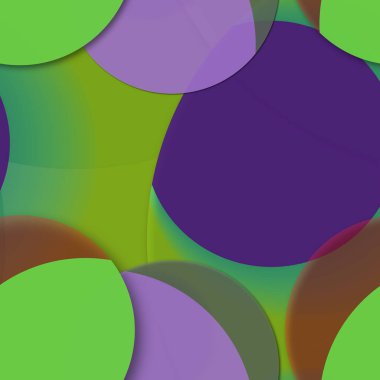 Daire saydam arka plan - eğilim seamless modeli.