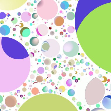 Çok renkli geometrik daire arka plan seamless modeli.