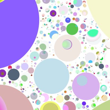 Çok renkli geometrik daire arka plan seamless modeli.