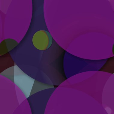 Daire saydam arka plan - eğilim seamless modeli.