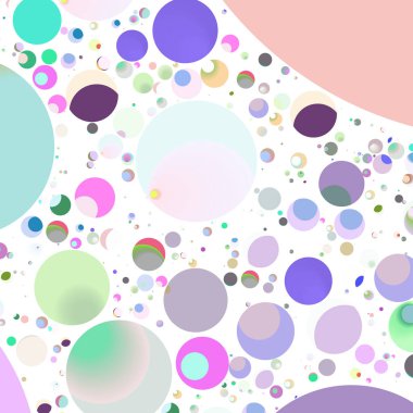 Çok renkli geometrik daire arka plan seamless modeli.