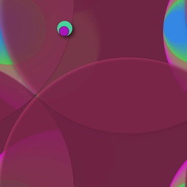 Çok renkli geometrik daire arka plan seamless modeli.