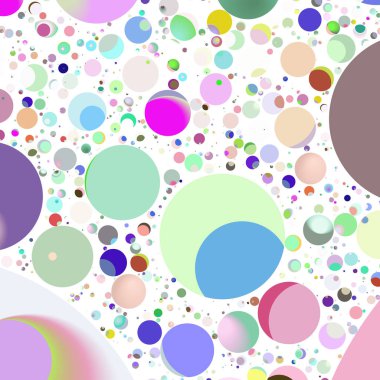 Çok renkli geometrik daire arka plan seamless modeli.