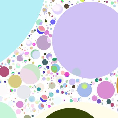 Daire saydam arka plan - eğilim seamless modeli.