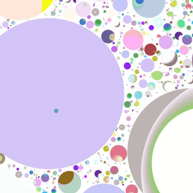 Çok renkli geometrik daire arka plan seamless modeli.