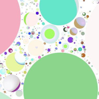 Daire saydam arka plan - eğilim seamless modeli.