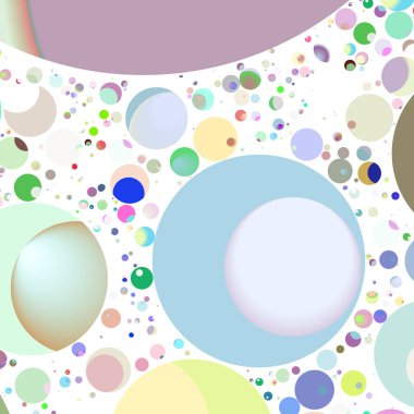 Çok renkli geometrik daire arka plan seamless modeli.