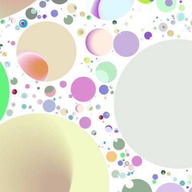 Çok renkli geometrik daire arka plan seamless modeli.