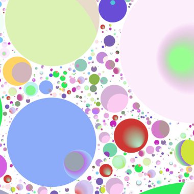 Çok renkli geometrik daire arka plan seamless modeli.