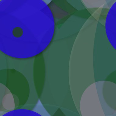 Çok renkli geometrik daire arka plan seamless modeli.