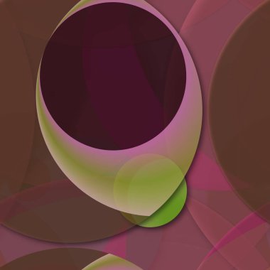 Daire saydam arka plan - eğilim seamless modeli.