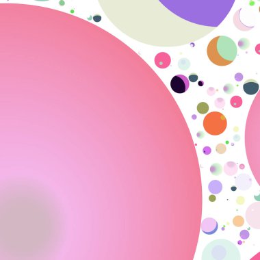 Daire saydam arka plan - eğilim seamless modeli.