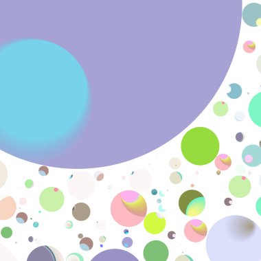 Çok renkli geometrik daire arka plan seamless modeli.