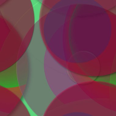 Daire saydam arka plan - eğilim seamless modeli.