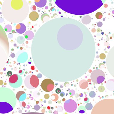 Çok renkli geometrik daire arka plan seamless modeli.