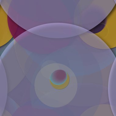 Çok renkli geometrik daire arka plan seamless modeli.