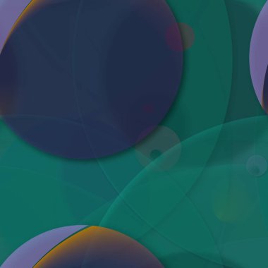 Çok renkli geometrik daire arka plan seamless modeli.