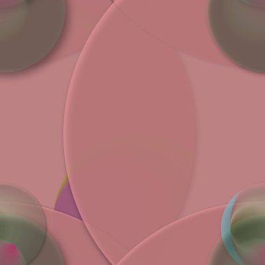 Daire saydam arka plan - eğilim seamless modeli.