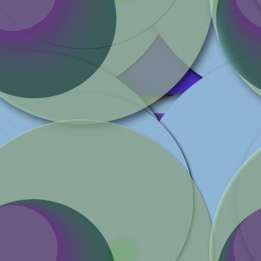 Çok renkli geometrik daire arka plan seamless modeli.