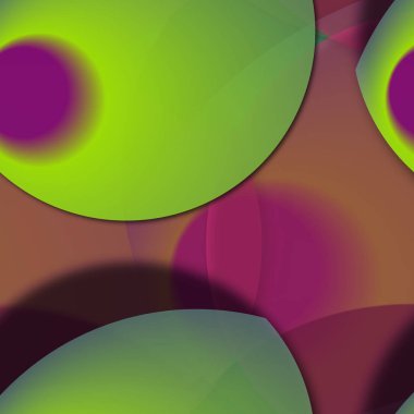 Çok renkli geometrik daire arka plan seamless modeli.