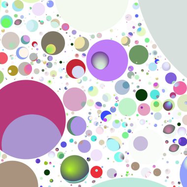 Çok renkli geometrik daire arka plan seamless modeli.