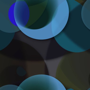 Çok renkli geometrik daire arka plan seamless modeli.