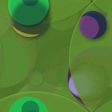 Çok renkli geometrik daire arka plan seamless modeli.