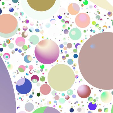 Çok renkli geometrik daire arka plan seamless modeli.