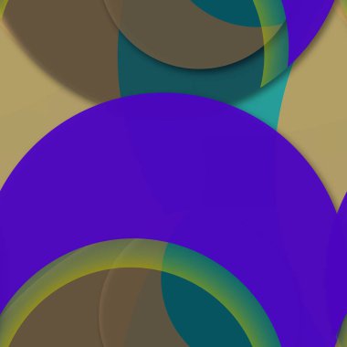 Çok renkli geometrik daire arka plan seamless modeli.