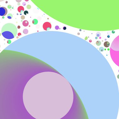 Çok renkli geometrik daire arka plan seamless modeli.