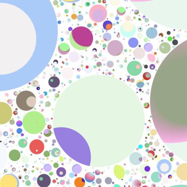 Daire saydam arka plan - eğilim seamless modeli.