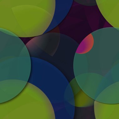 Çok renkli geometrik daire arka plan seamless modeli.