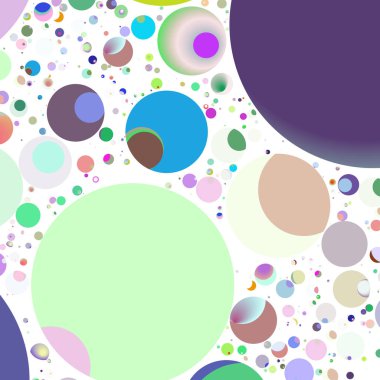 Çok renkli geometrik daire arka plan seamless modeli.