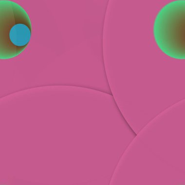 Çok renkli geometrik daire arka plan seamless modeli.