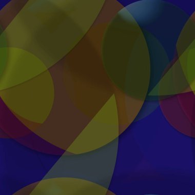 Çok renkli geometrik daire arka plan seamless modeli.