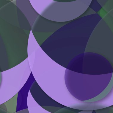 Çok renkli geometrik daire arka plan seamless modeli.