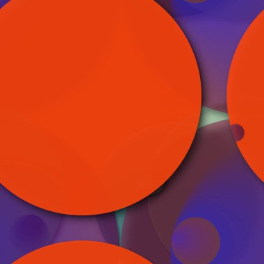 Çok renkli geometrik daire arka plan seamless modeli.