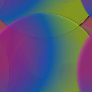 Daire saydam arka plan - eğilim seamless modeli.