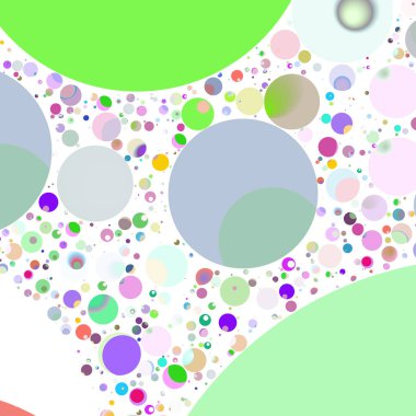 Çok renkli geometrik daire arka plan seamless modeli.