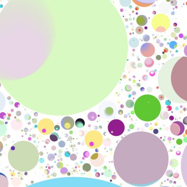 Çok renkli geometrik daire arka plan seamless modeli.