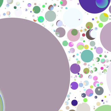 Çok renkli geometrik daire arka plan seamless modeli.